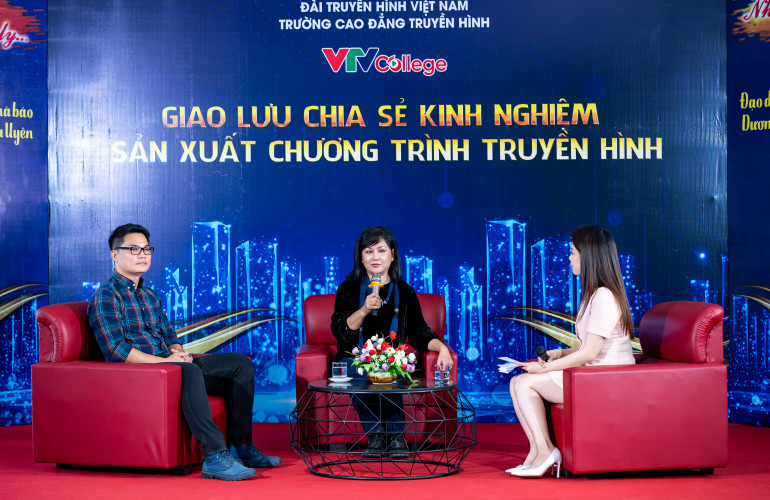 VTV College: Tổ chức chương trình giao lưu chia sẻ kinh nghiệm sản xuất chương trình truyền hình.