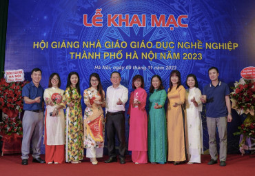 Khai mạc Hội giảng nhà giáo giáo dục nghề nghiệp Hà Nội năm 2023